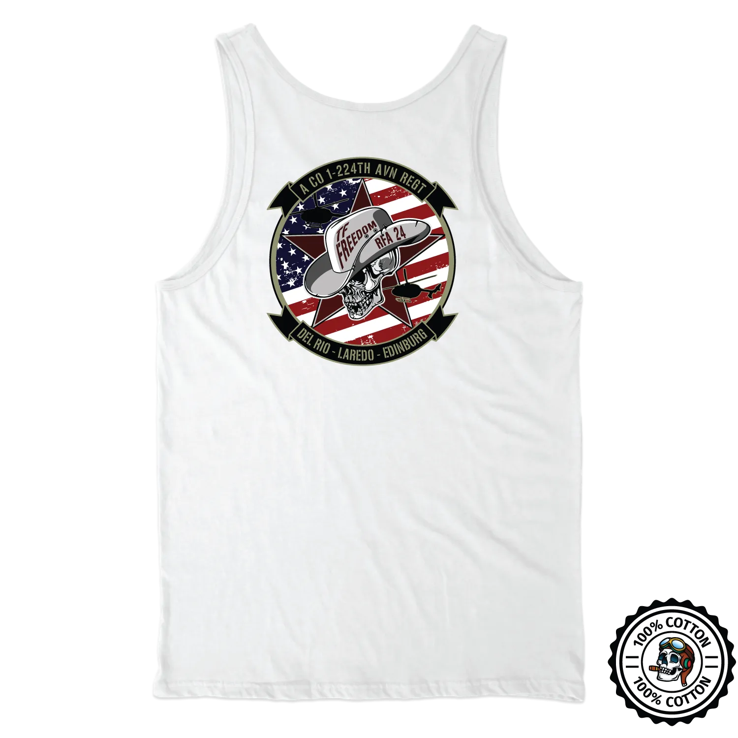 A Co, 1-224 AVN "Army" V2 Tank Tops