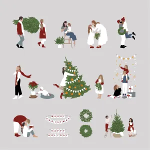 Christmas Figures Cutout Pack
