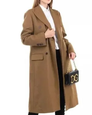 Dolce & Gabbana Angora Wool Coat