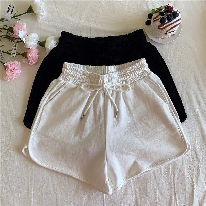High-Waisted Worn Outside Thin Casual Loose Fit Sports Fish Scales Shorts
