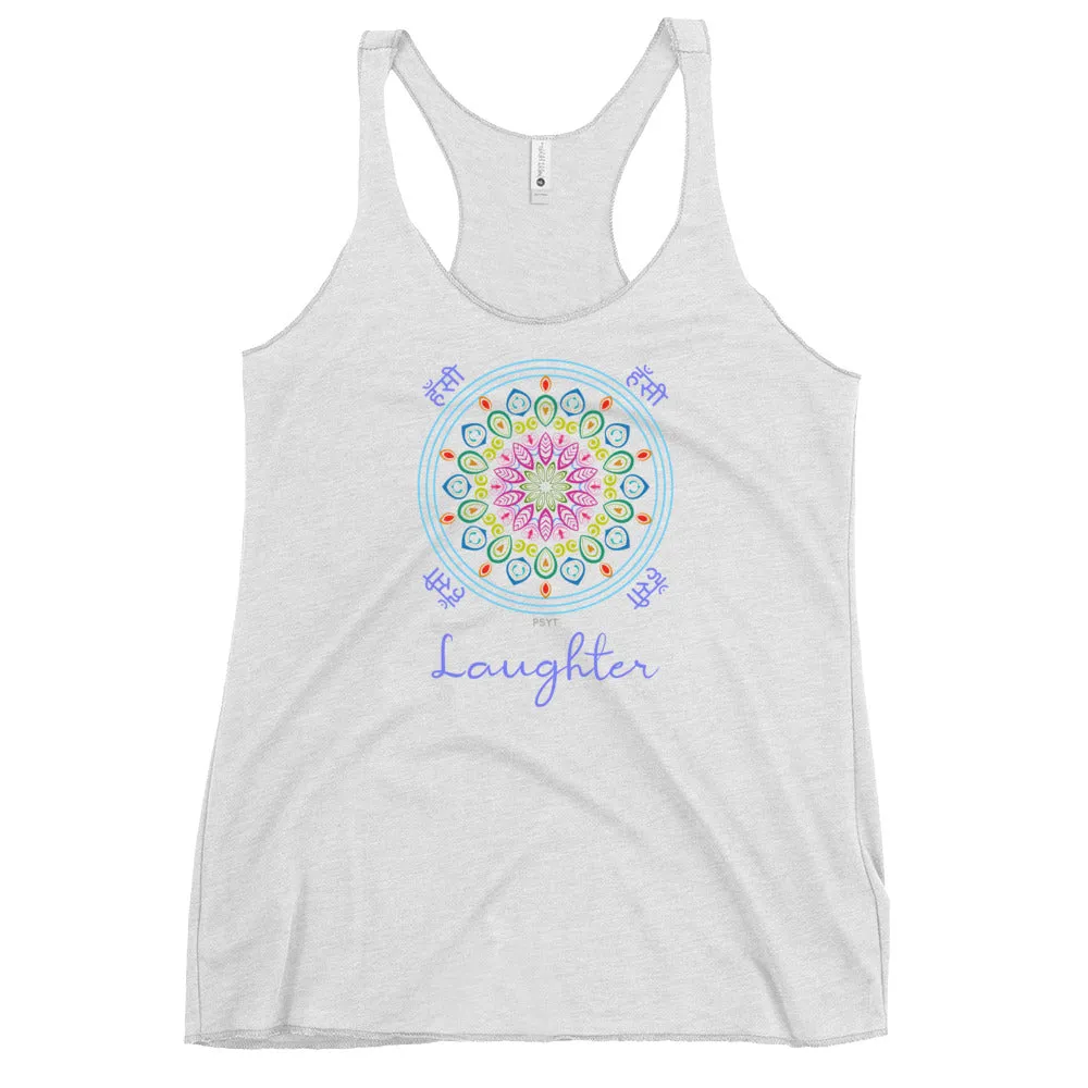 Laughter Inspiration Mandala Tank Top