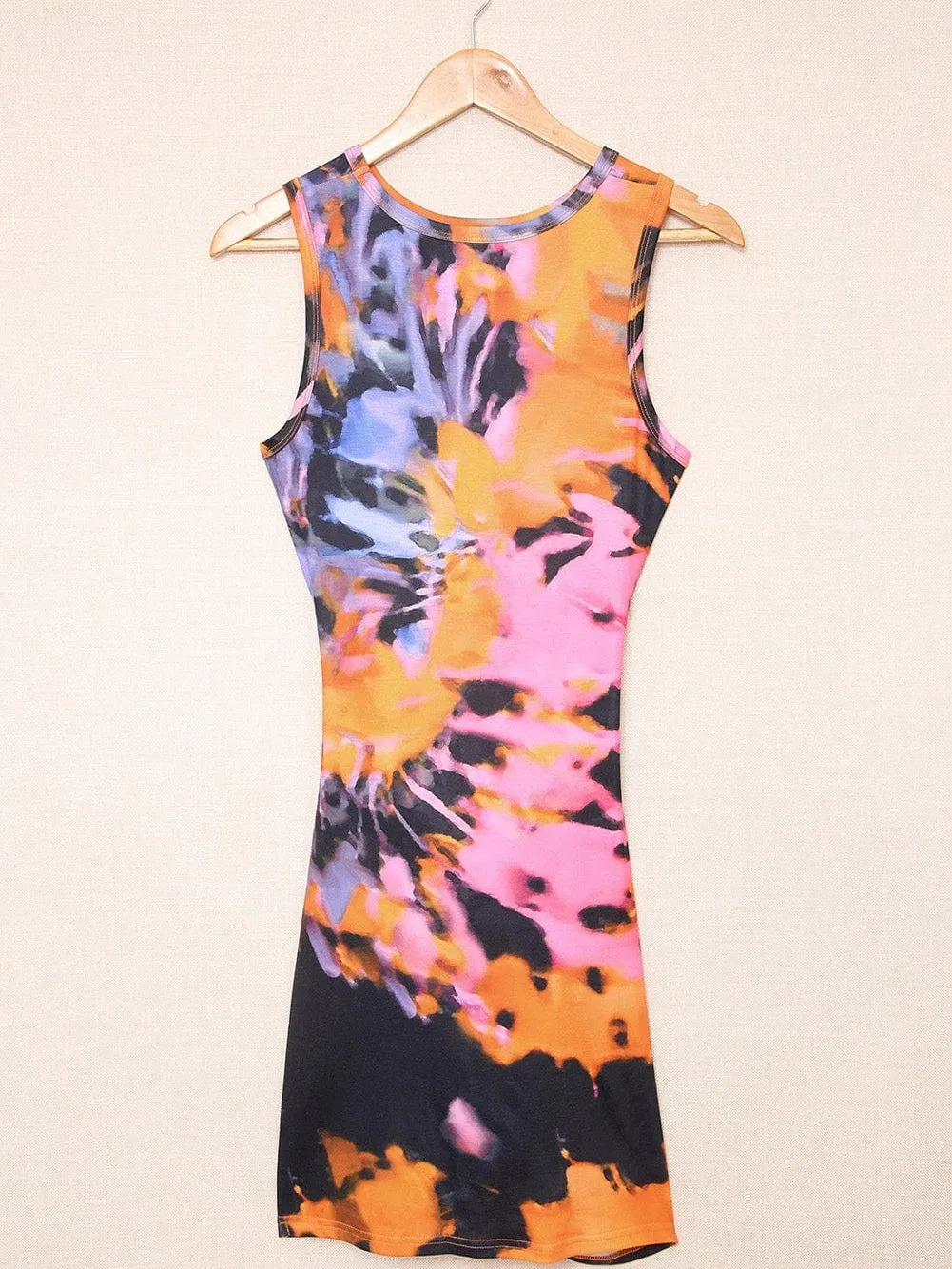 Leaf Print Short Sleeve Shirt & Shorts Two-Piece Set