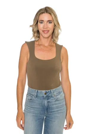 Luna Square Neck Bodysuit