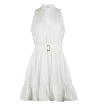 Melita Short Dress With Frills