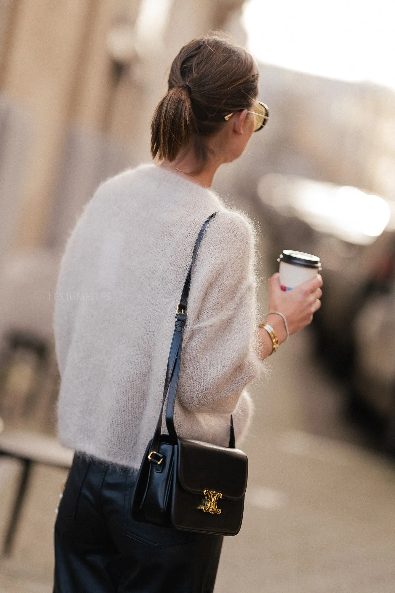 Nova mohair jumper beige