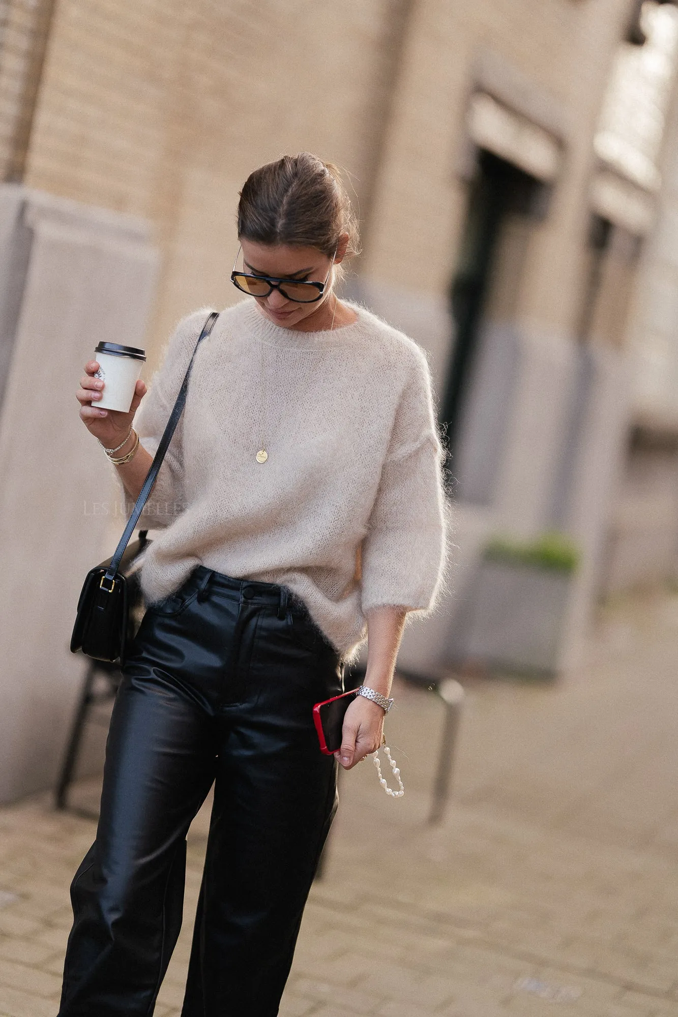 Nova mohair jumper beige