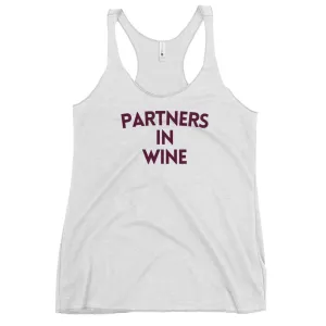 Partners in Wine Tank Top