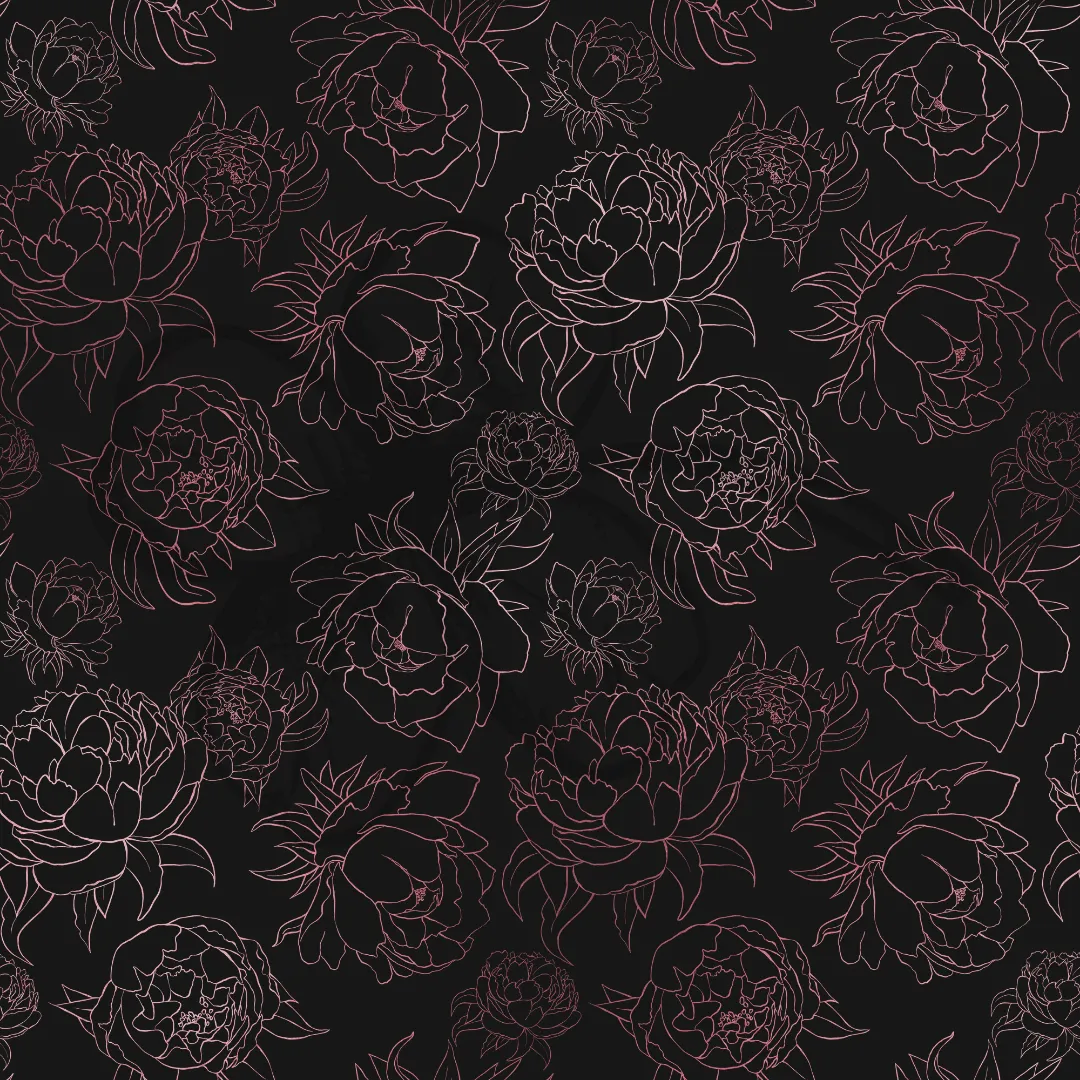 Rose Gold Peonies - Pre-order