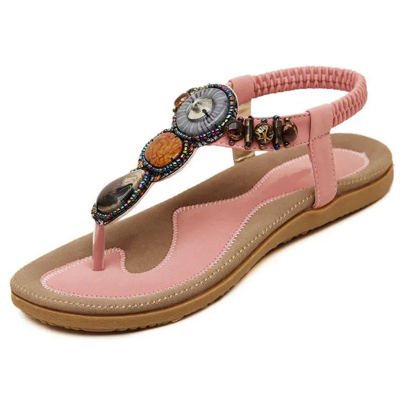 Sandals Women PU Flip Flops Casual Shoes