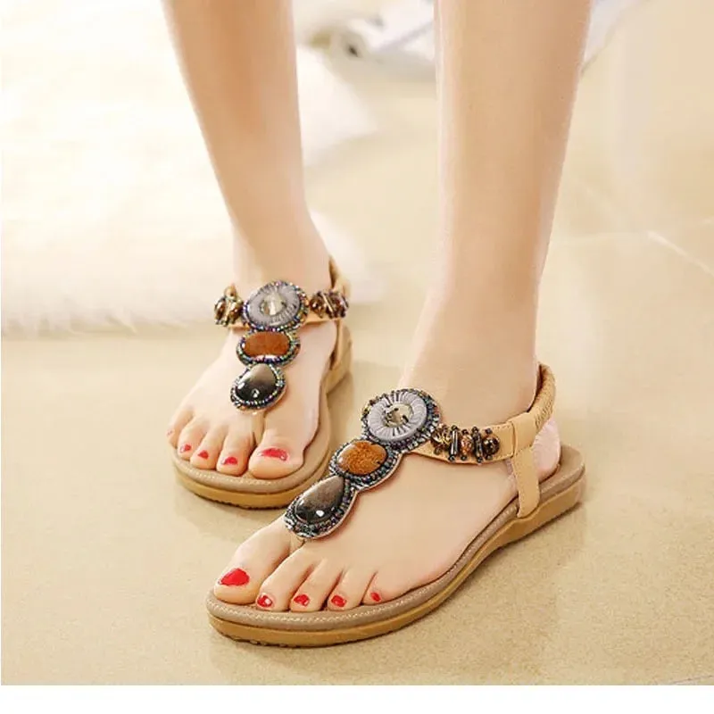 Sandals Women PU Flip Flops Casual Shoes