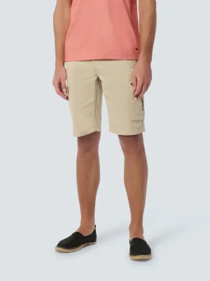 Short Cargo Garment Dyed   Stone Washed Stretch | Cement