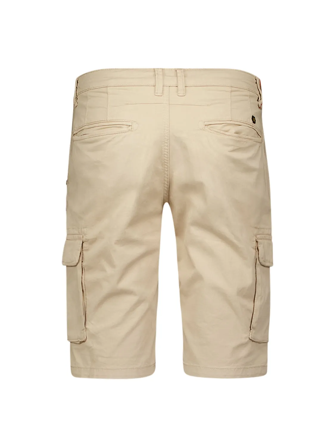 Short Cargo Garment Dyed   Stone Washed Stretch | Cement