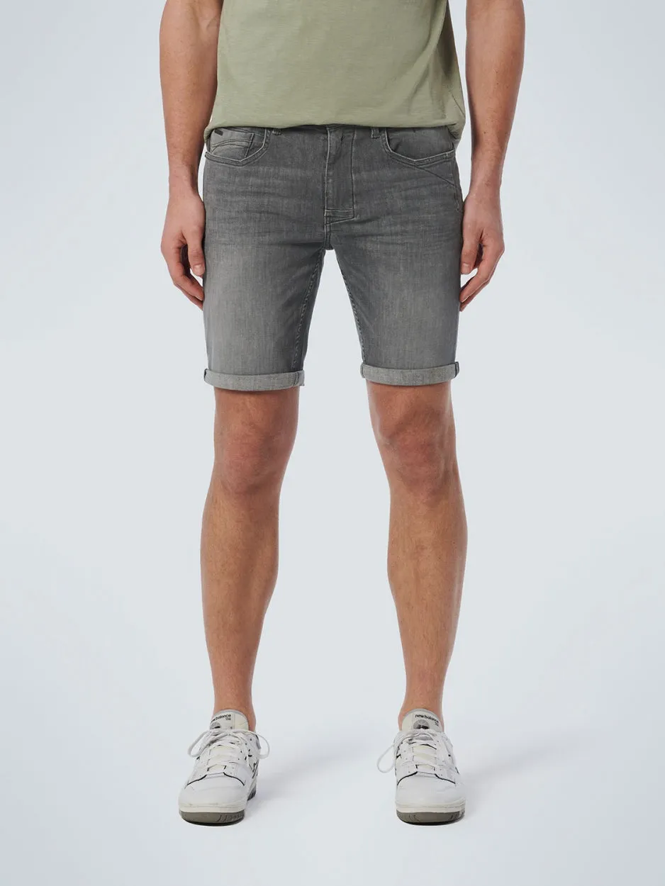 Short Denim Stretch | Light Grey Denim