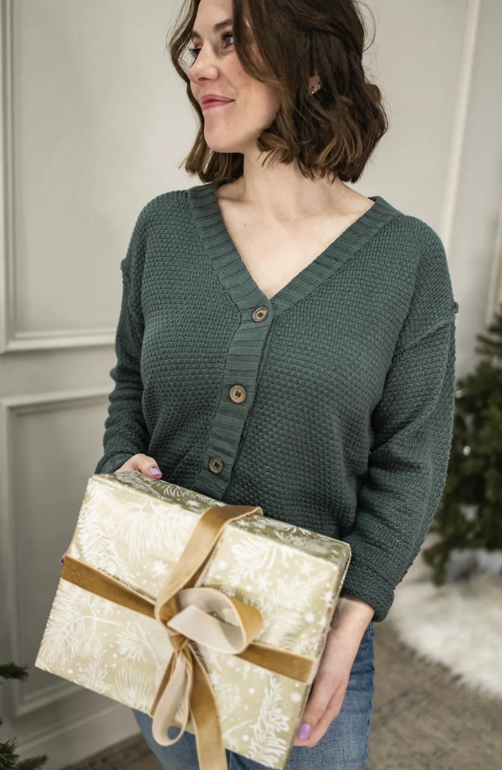 Solid Choice Button Down Cardigan