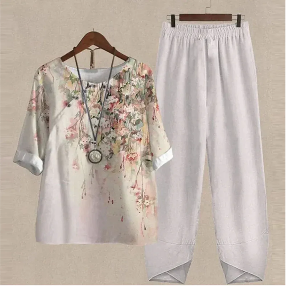 Vera | Colourful Loose Fit Two Piece Set