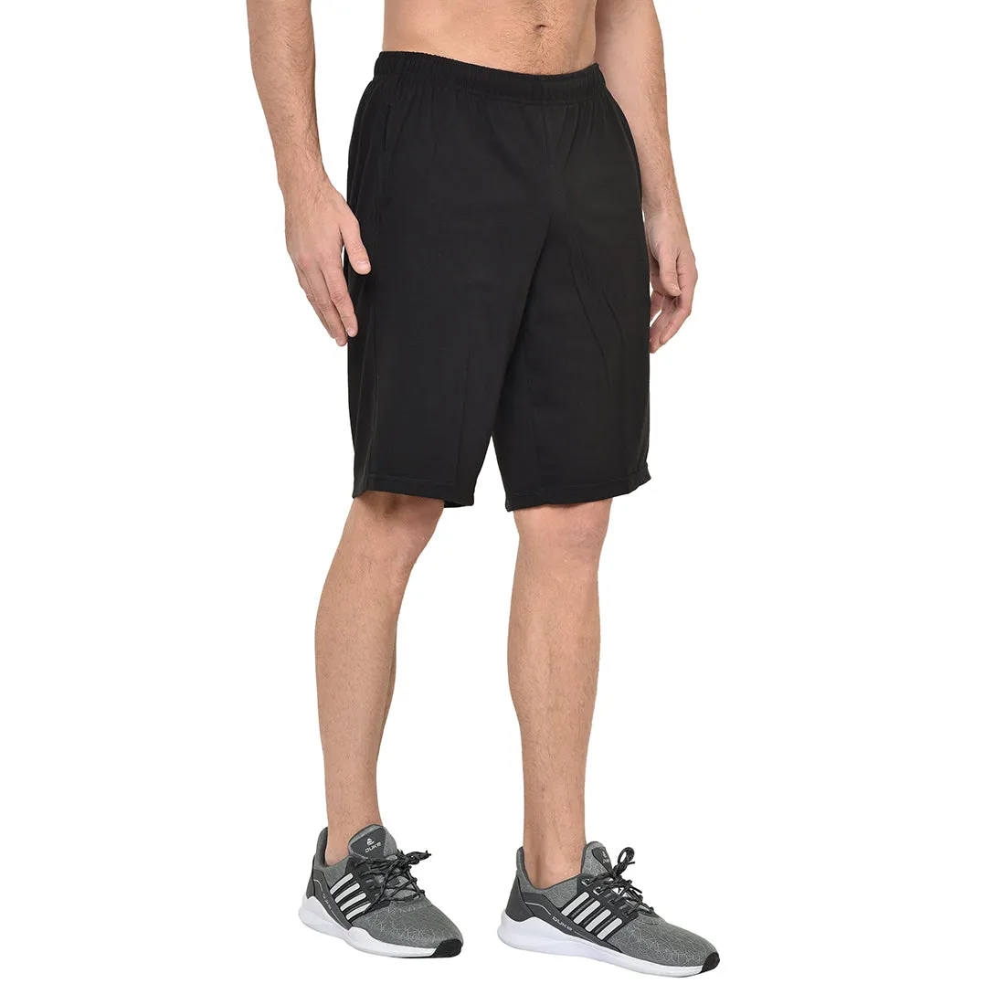 Vimal Jonney Black Shorts For Men's