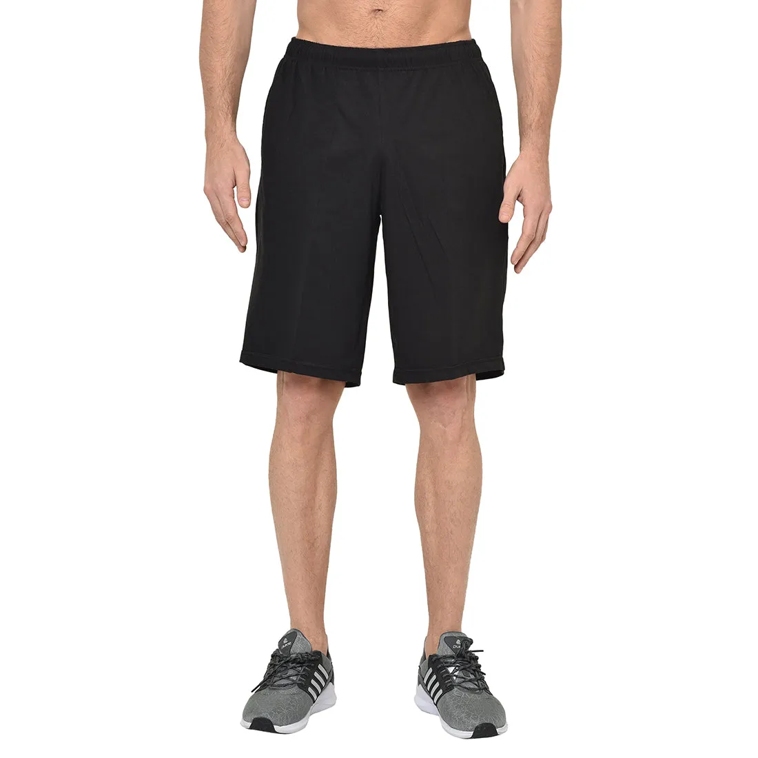 Vimal Jonney Black Shorts For Men's