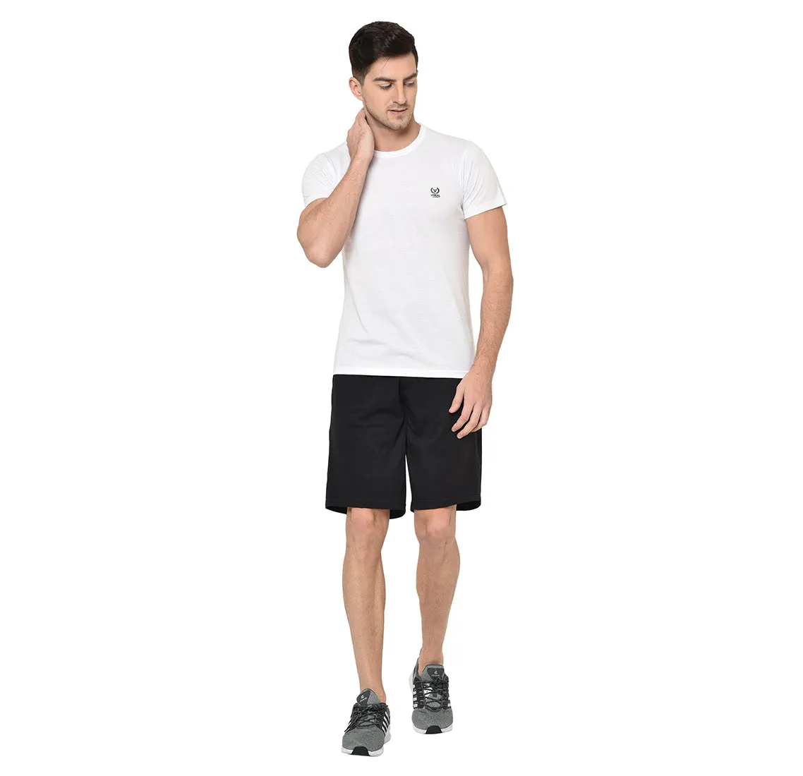 Vimal Jonney Black Shorts For Men's