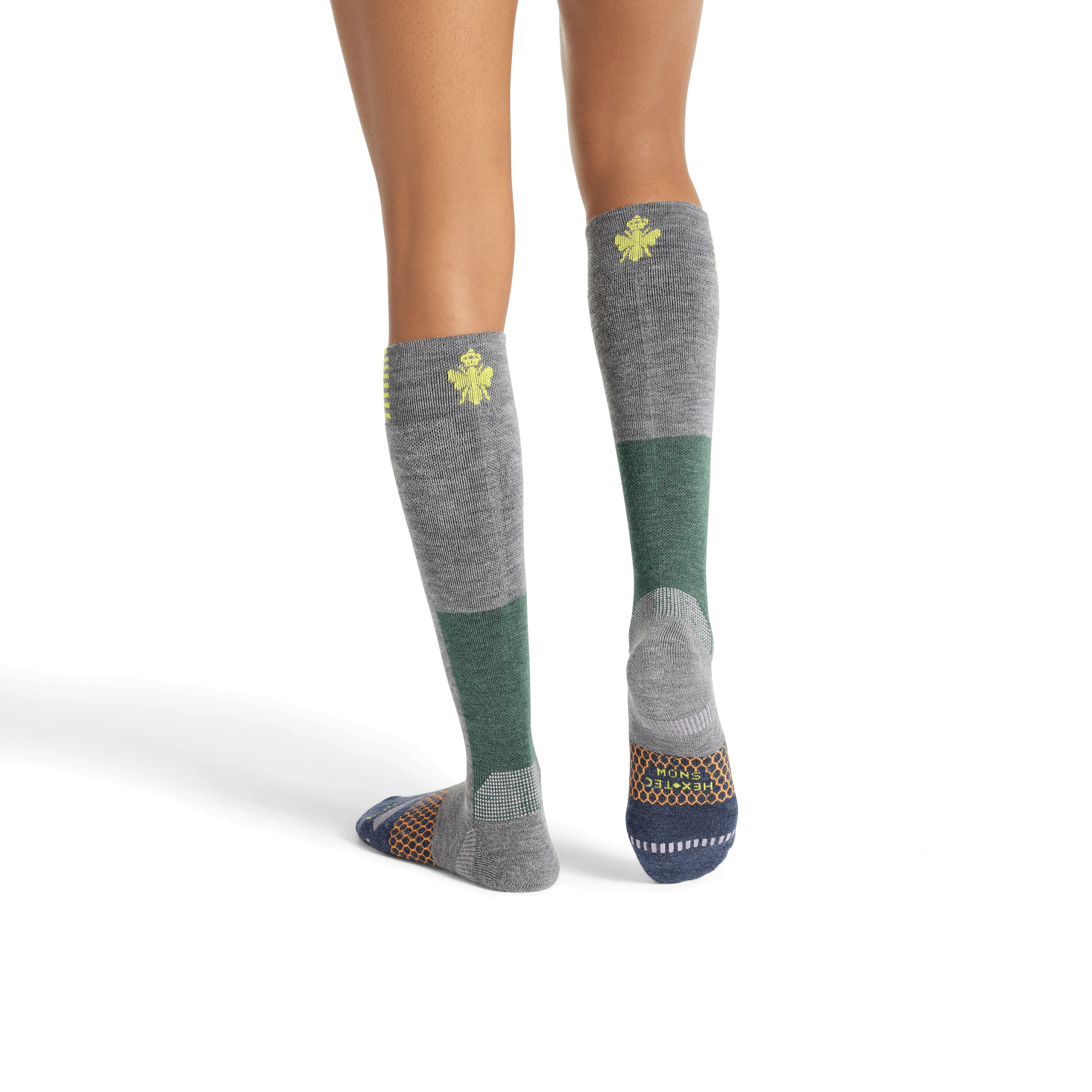 Women's Full-Cushion Merino Wool Blend Ski & Snowboard Sock 3-Pack