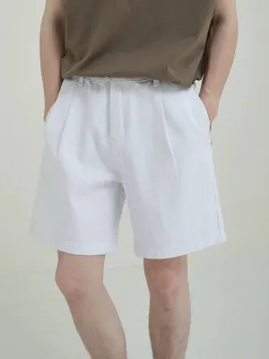 Zhou Casual Clean Fit Denim Shorts